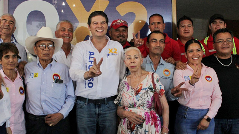 Liderazgos de CTM cierran filas con Alfonso