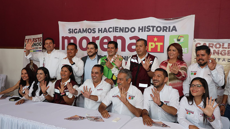 Acuerdos entre candidatos, confirman consolidación de la coalición Sigamos Haciendo Historia: Ernesto Núñez 