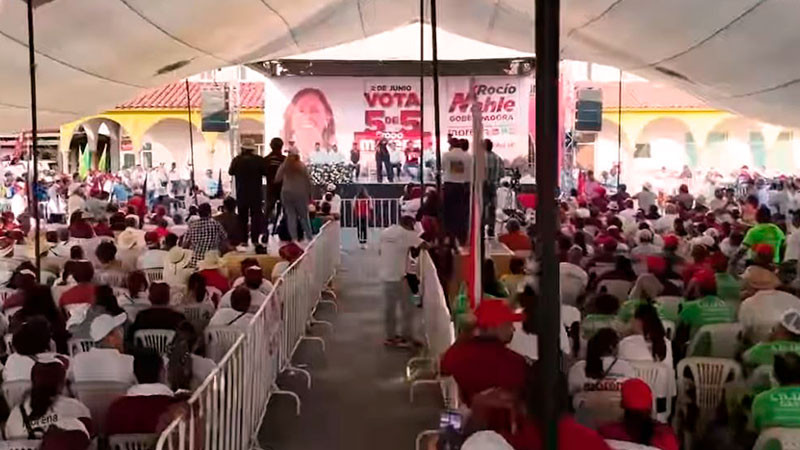 Rocío Nahle García asegura que Morena ganará gubernatura de Veracruz 