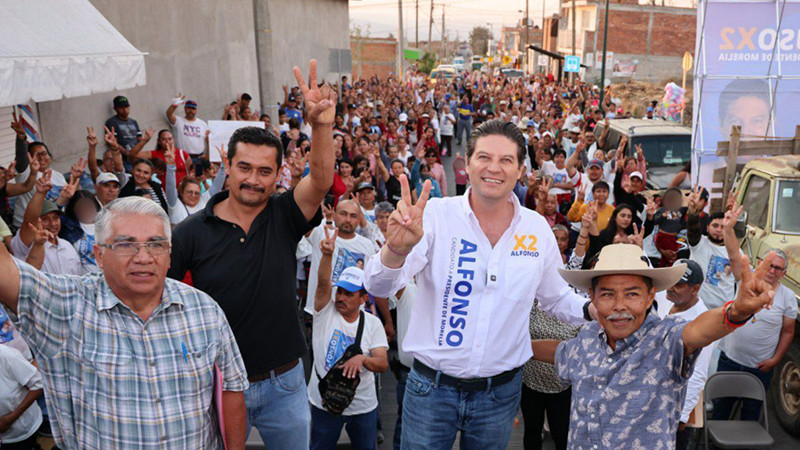 Alfonso sí cumple; ha regularizado colonias como nunca en la historia de Morelia: vecinos de Los Sauces