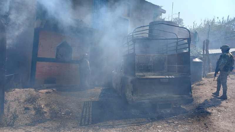 Reportan enfrentamiento entre policías comunitarios y grupo delictivo en la Montaña Baja de Guerrero
