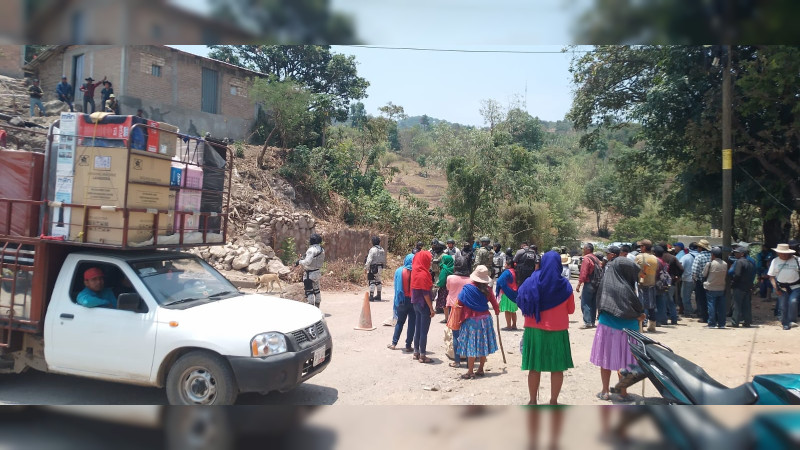 Reportan enfrentamiento entre policías comunitarios y grupo delictivo en la Montaña Baja de Guerrero