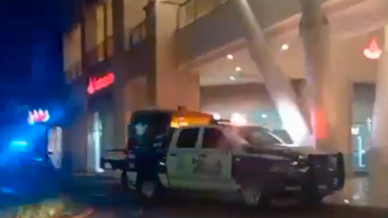 Alarma de asalto ocasiona intensa movilización policial en Morelia, Michoacán  