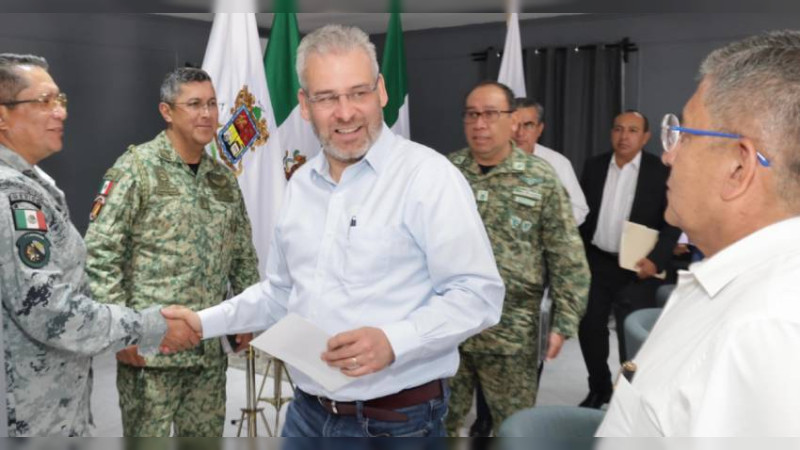 Mesa de Seguridad, permanente hasta concluir elecciones: Bedolla 