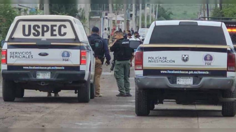 Asesinan a un hombre en Morelia, Michoacán 