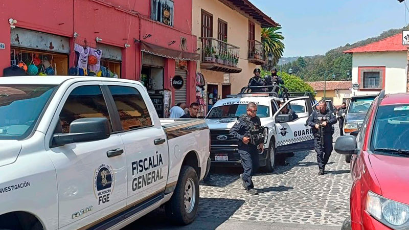 Atacan a tiros a un motociclista en Tlalpujahua, Michoacán; resultó herido