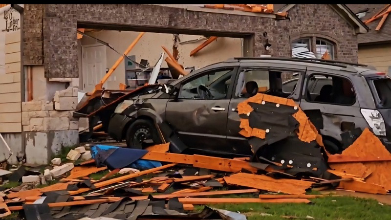 Fuertes tormentas provocan estragos en Texas, Estados Unidos; van 5 personas sin vida a raíz del clima 