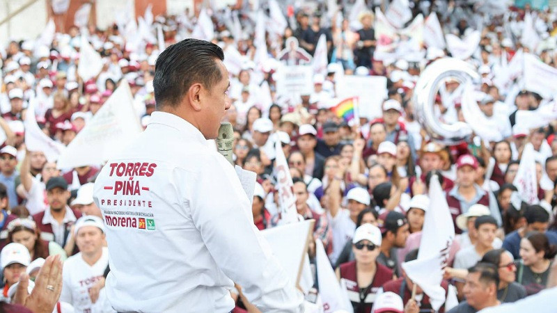Distrito 11 se alista para segundo cierre de campaña de Torres Piña 