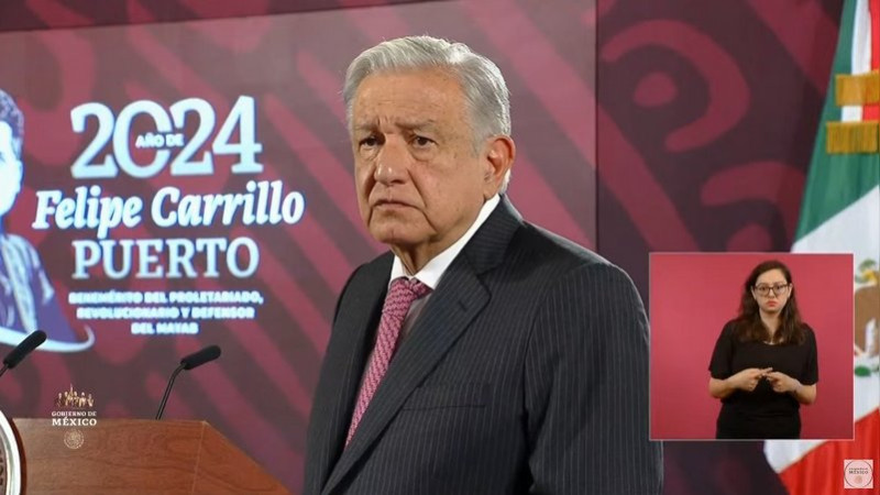 AMLO deja en claro que en la elección del domingo se elegirá un proyecto de nación 