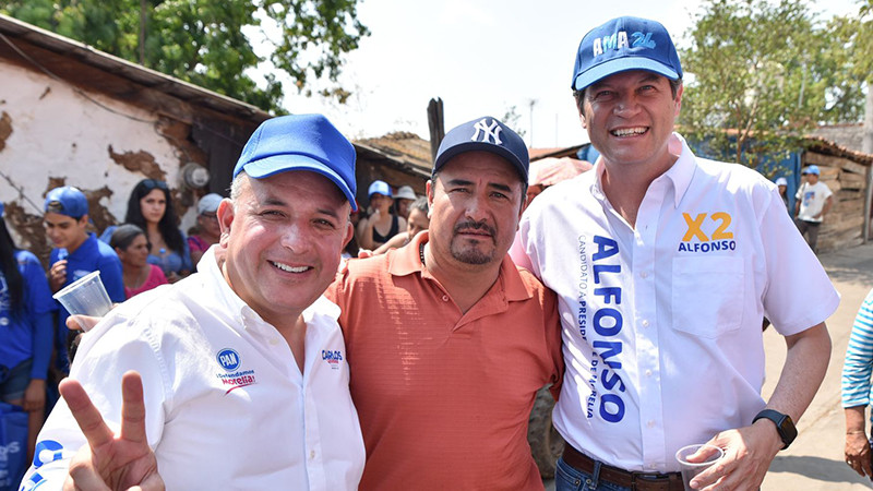 Comunidades de Tiripetio refrendan apoyo a Carlos Quintana 