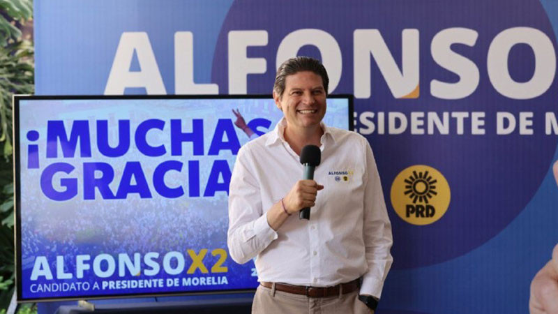 Mi compromiso es con las y los morelianos: Alfonso Martínez 