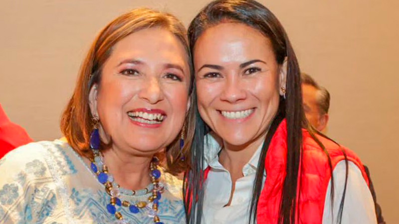 Respaldo de Alejandra del Moral a Sheinbaum es "irrelevante", asevera Xóchitl Gálvez 