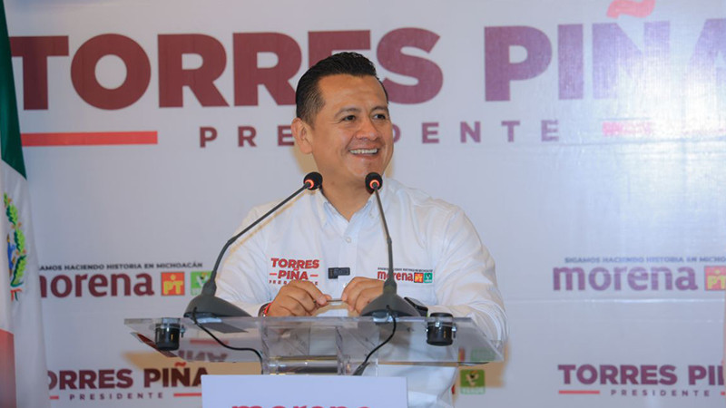Torres Piña proyecta histórica inversión para garantizar el abasto de agua potable en Morelia 