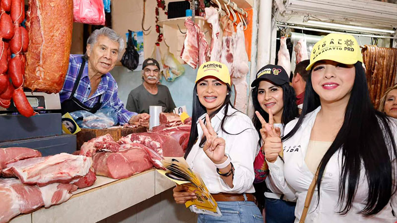 El domingo ¡vamos decididos a la fiesta cívica por el rescate nacional!: Araceli Saucedo 