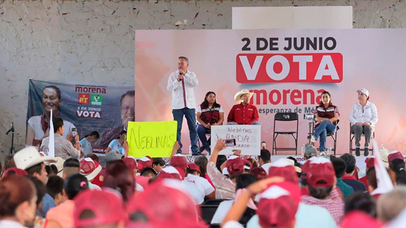 Cierra campaña Santiago Nieto en la Sierra Gorda Queretana 