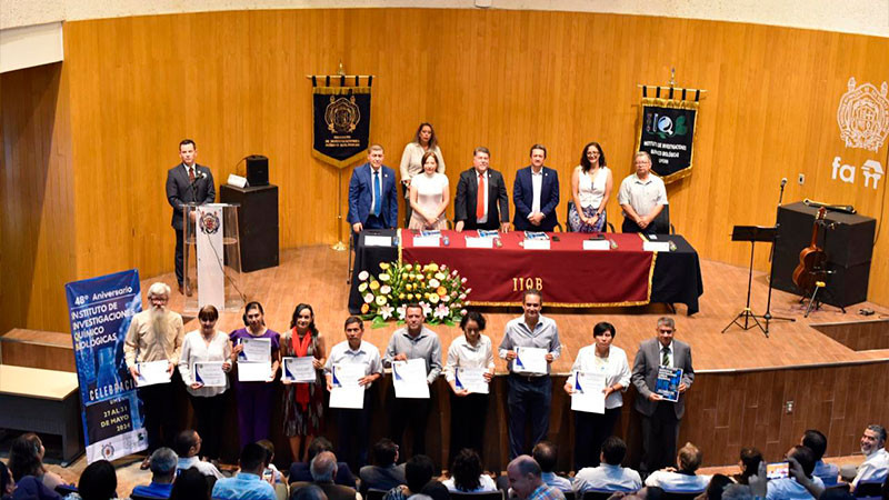IQB de la UMSNH cumple 48 años formando recursos humanos de alta calidad para la investigación 