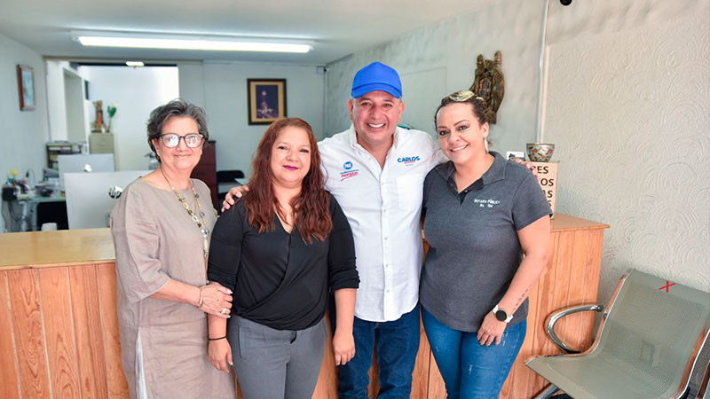 ¡Defendamos Morelia! El distrito 17 será para Acción Nacional este 2 de junio: Carlos Quintana 