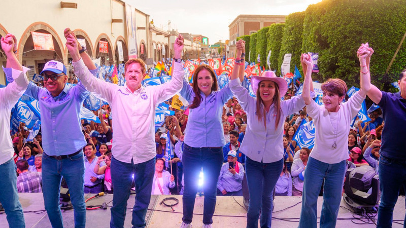 Promete Libia García ser cercana a la gente y sus necesidades 