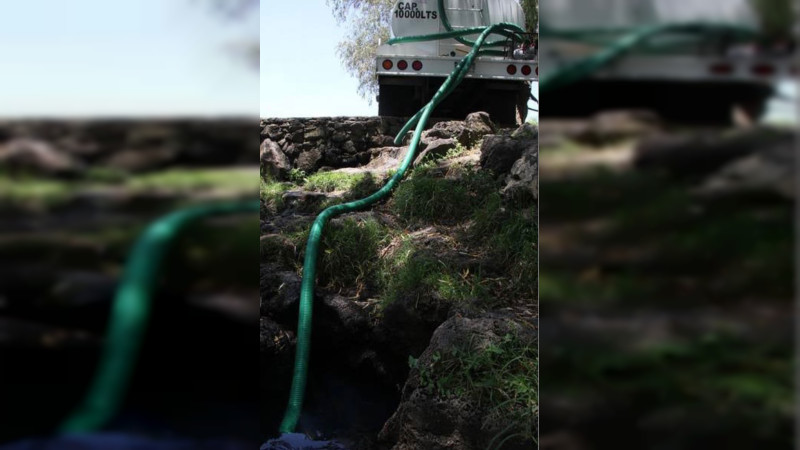 Va FGR contra “piperos” que saquean ojo de agua en Morelia, Michoacán  