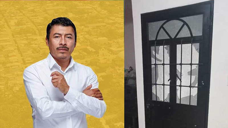 Balean residencia de candidato del PRD a alcalde de Coapilla, Chiapas 