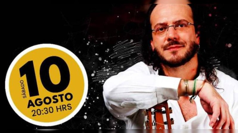 Fernando Delgadillo dará concierto en Morelia, Michoacán