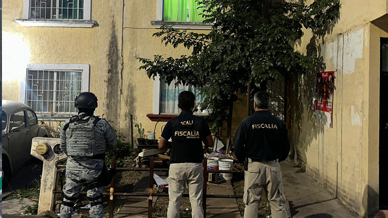 Detienen en Villas del Pedregal de Morelia, Michoacán a seis presuntos vendedores de sustancias ilícitas