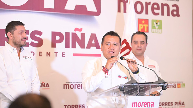 Encuestas pronostican triunfo contundente de Torres Piña en Morelia 