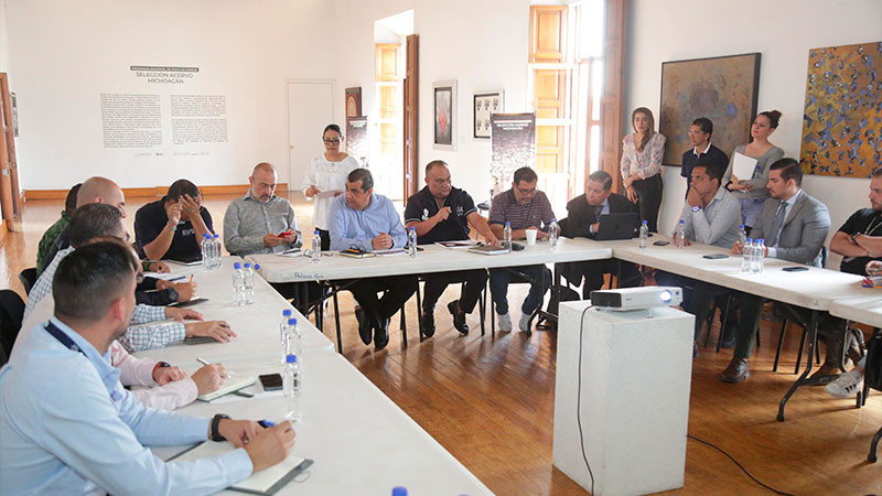 Listo el esquema de seguridad para jornada electoral en Michoacán: SSP