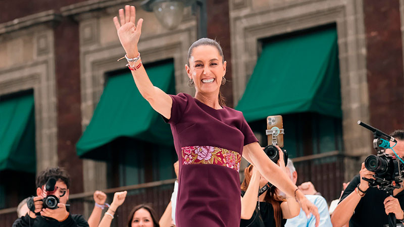  Claudia Sheinbaum se compromete a ser una presidenta que entregue lo mejor de sí misma por México 