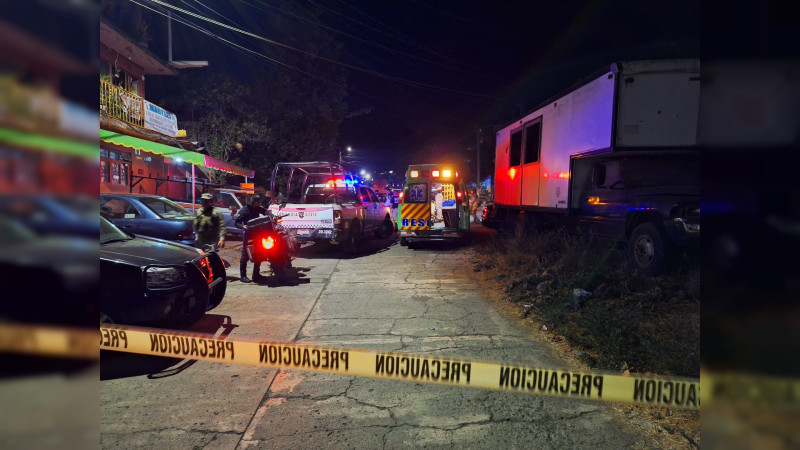 Ultiman a tiros a una mujer en Uruapan, Michoacán  