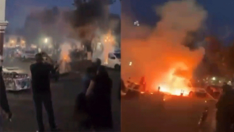 Explosión de pirotecnia en cierre de campaña de Chiapas deja a tres personas heridas 