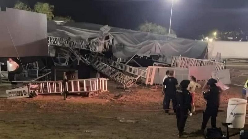 Continúan hospitalizadas 22 personas en Nuevo León tras caída de templete en mitin 