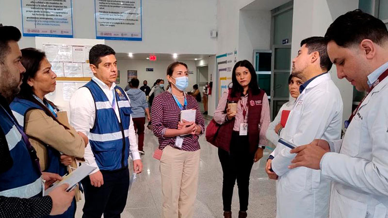 Inicia CEDH visitas de supervisión a centros de salud y hospitalarios en Morelia 