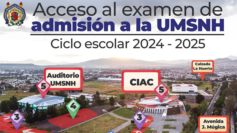 Atención: exámenes de ingreso a la UMSNH son diferentes a los del año pasado 
