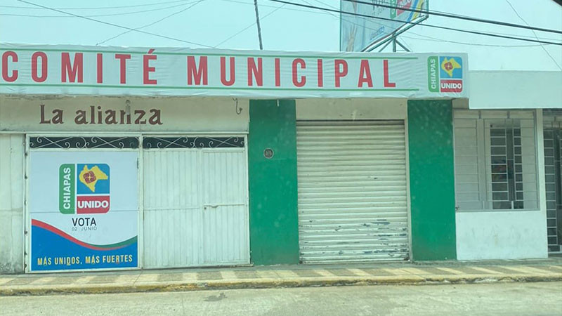 Levantan a 2 colaboradores de candidato del partido Chiapas Unidos  