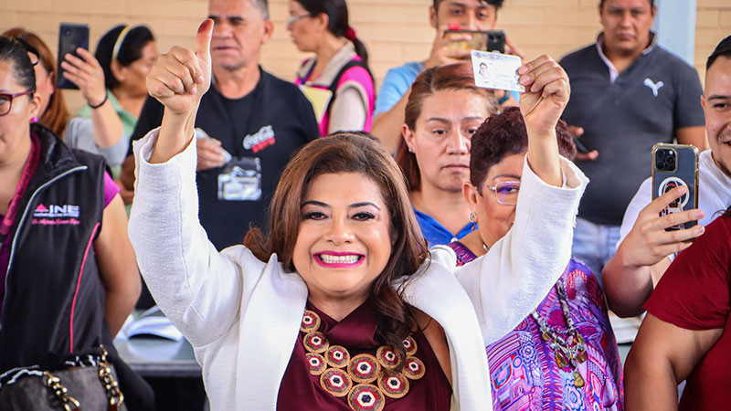 Vamos a ganar, me siento confiada: Clara Brugada 