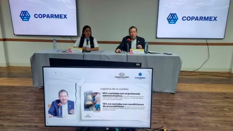 Casi 90% de las casillas abrieron tarde en Jalisco: Coparmex 