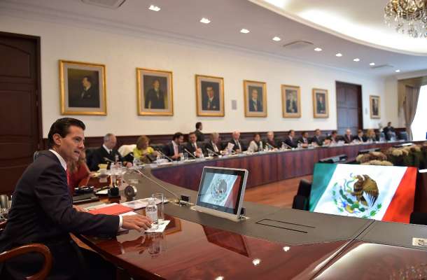 Revisan Enrique Peña Nieto y su Gabinete, avances en implementación de reformas - Foto 0 