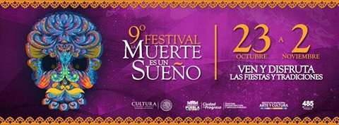Festival la Muerte es un Sueño, celebración popular en Puebla con 110 actividades culturales en 28 sedes 