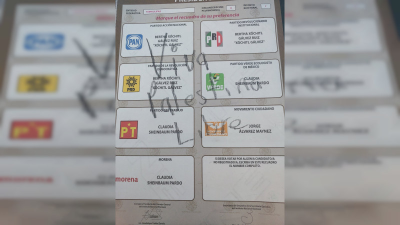 Mexicanos votan por personas desaparecidas durante elecciones 2024