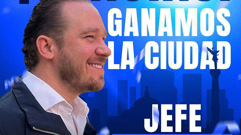 Santiago Taboada se declara ganador de elección en Ciudad de México  