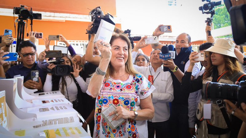 Proyectan a Margarita González como ganadora de la elección a la gubernatura de Morelos 