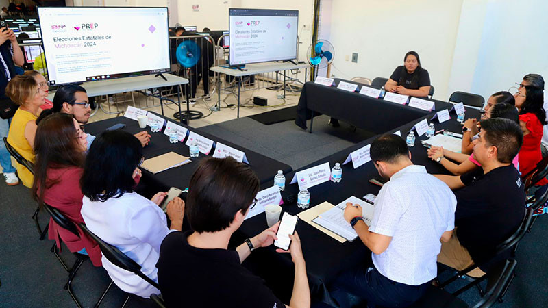Inicia recepción y captura de resultados preliminares en Michoacán: IEM 