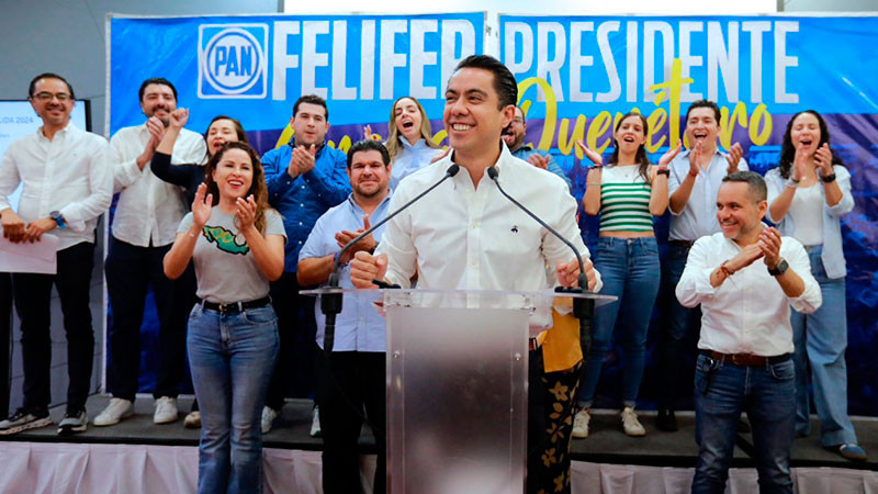 Felifer Macías se declara ganador de la alcaldía de Querétaro 