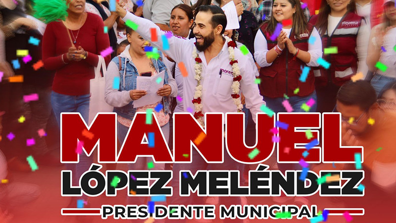 Panindícuaro aclamó a López Meléndez, el bienestar no se va 