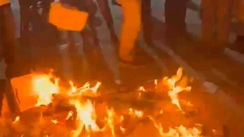 Denuncia INE quema de paquetes electorales en Peñamiller, Querétaro