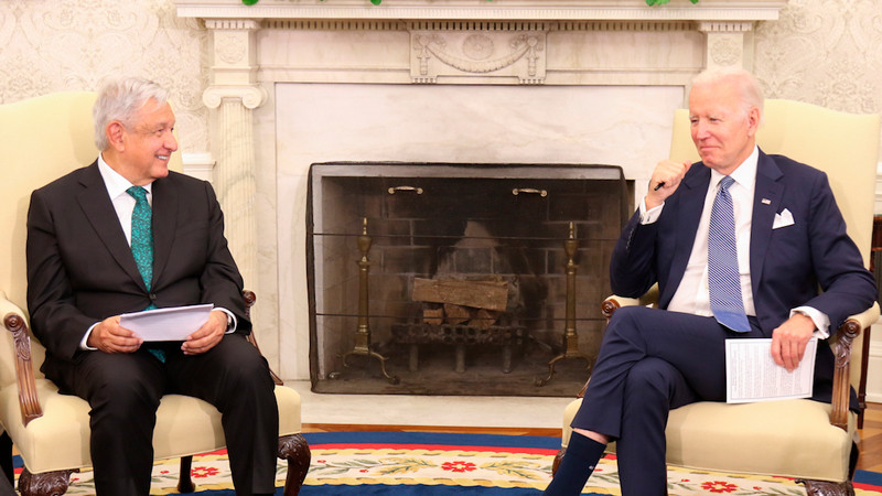 Tras llamada con Biden, AMLO reafirma colaboración estratégica México-EEUU 