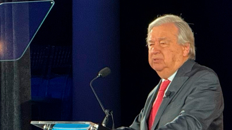 Exige ONU dejar de "jugar a la ruleta rusa con el planeta", pide mayor compromiso contra cambio climático 