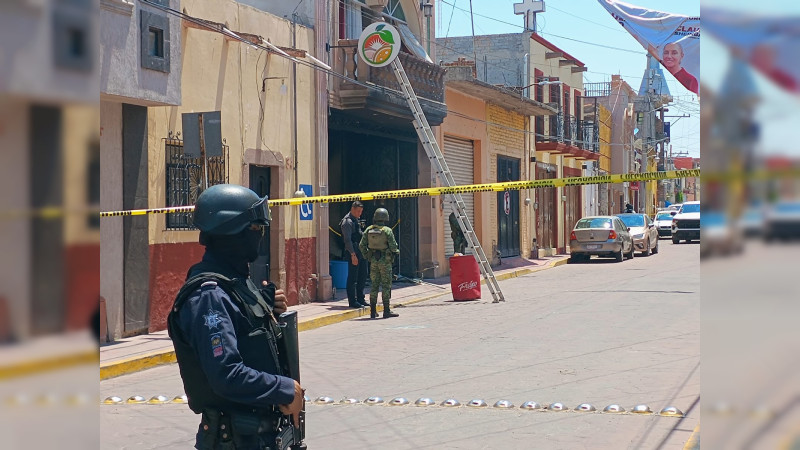Atacan tienda del virtual alcalde de Tarimoro, Guanajuato