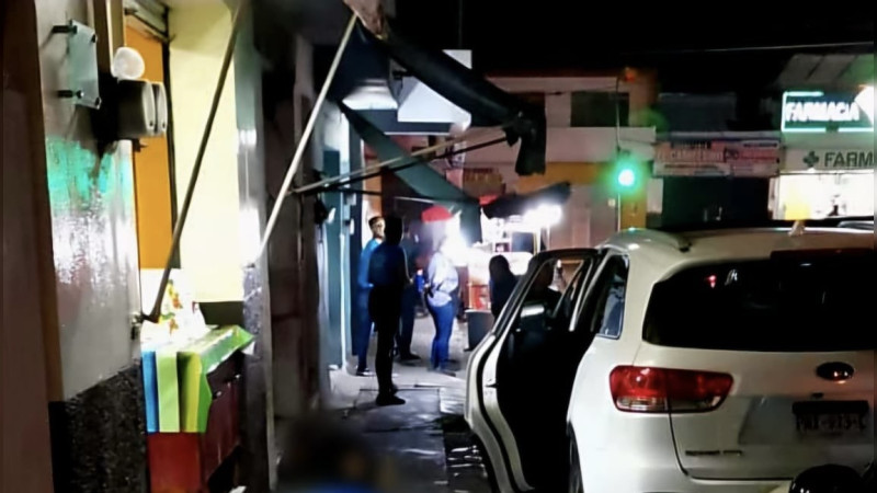 Atentado deja un hombre muerto y una mujer herida en Uruapan, Michoacán  